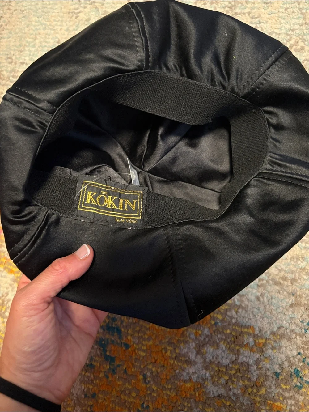 Kokin satin hat